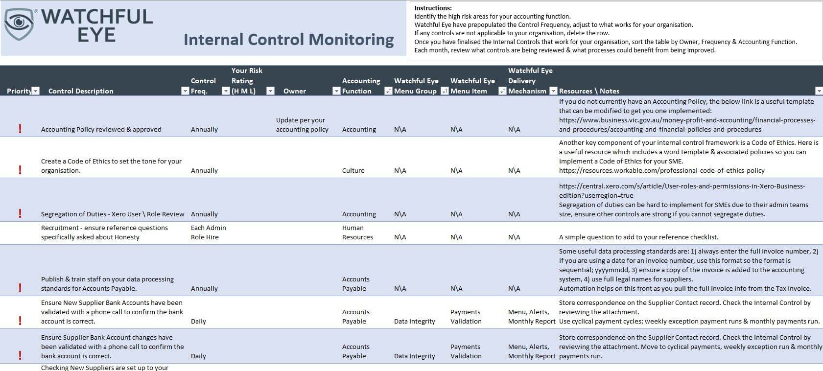 xero accounting software internal controls xero accounting software internal controls